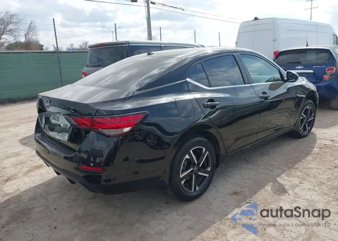 2025 Nissan Sentra Sv из США, поврежденный, VIN 3N1AB8CV8SY211642